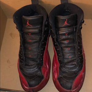 Men’s High Top Black Retro 12 Jordans